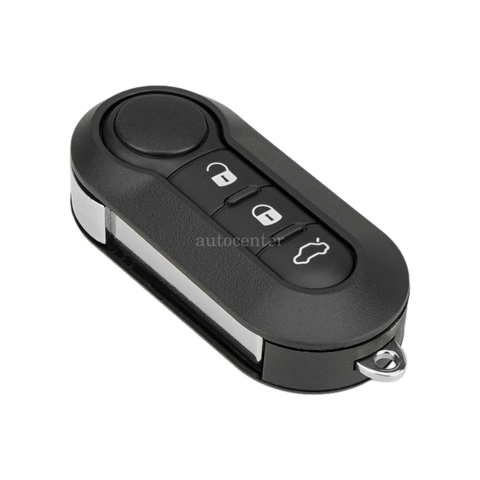 For Fiat Doblo Fiorino Vauxhall Combo Car Key Fob Case 2012 2013 2014 2015 2016 - Image 3 of 4