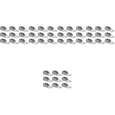 5 PCS Wardrobe Rod End Bracket Closet Pole Socket Heavy Duty Hanging