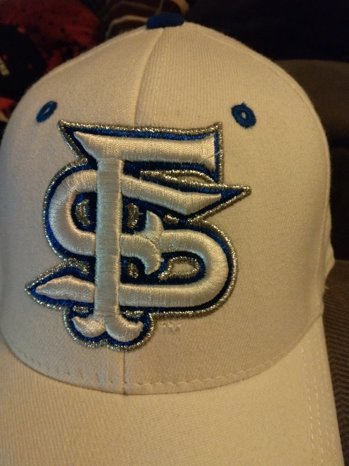 Sombrero Fresno State Bulldogs de Top Of The World, bordado plateado único. Foto 3 de 4