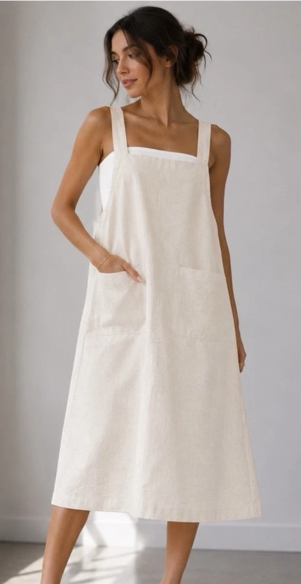 gilli florence sleeveless fitted dress Frank & Eileen Women's Sleeveless Maxi Shirtdress, Rory Sleeveless, Famous Denim, Size L, Indigo