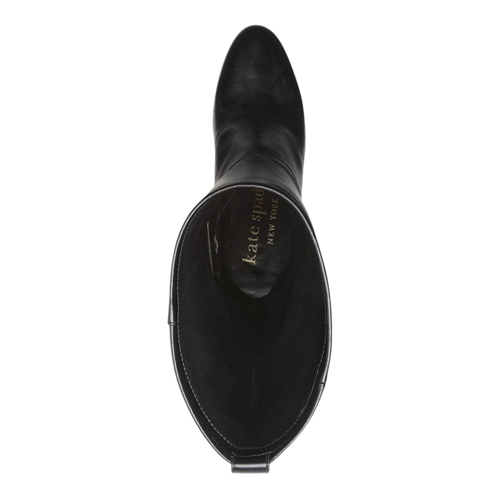 Kate Spade Women's Aimee Tall Leather Dress Boots Black Size 10 thumbnail 4