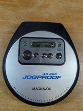 Magnavox Jogproof 45 ESP Portable CD Player MPC225SL/17 Tested