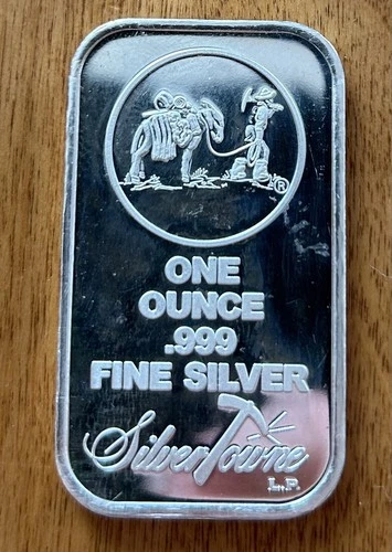 SilverTowne Prospector Mule 1 oz .999 Fine Silver Bar Mint Sealed Uncirculated