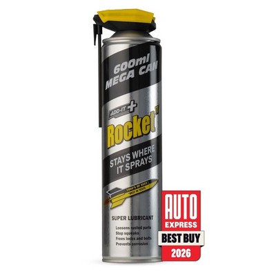Rocket TT Super Tube Schmierstoff Spray & Strohhalm 600 ml Anti Quietschen Rost Korrosion