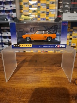 Vanguards Corgi 1:43 Ford Capri Mk1 1600 GT XLR Vista Orange VA13300
