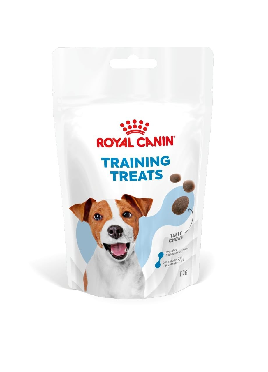 3x Royal Canin Dog Treats for Training 110g Puppy & Adult Supplement (3x Packs)