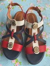 Pavers Women's Multicolored Sandals (wider fit) size 6 Excellent