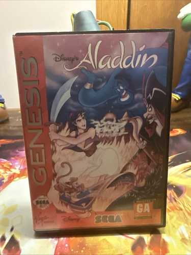 Disneys Aladdin Sega Genesis 1993, Without Manual