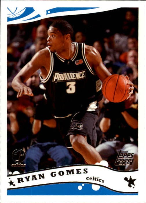 2005-06 Topps First Edition #248 Ryan Gomes Card