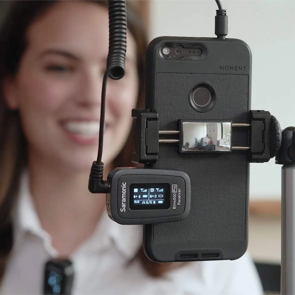 Saramonic Ultrakompakt Mikrofonsystem New Blink 500Pro Wireless Lavalier B1 - Bild 2 von 4