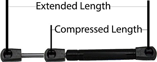 Qty2 Hood Lift Supports Struts Shocks Springs Dampers For Infiniti J30 1993-1... Foto 2 de 4