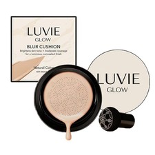 Luvie Glow Warm Cushion CC Cream Long-Lasting Brightening for All Skin Types