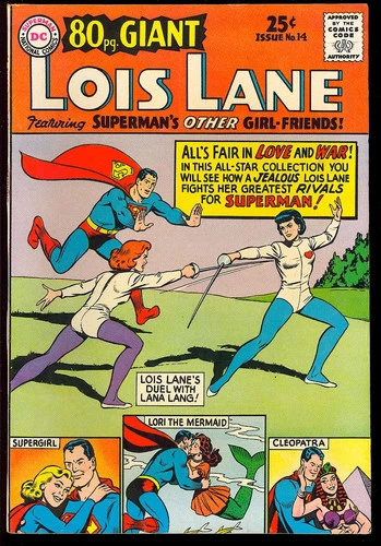 80 Page Giant #14 (Superman's Lois Lane) Silver Age Vintage DC Comic 1965 FN-VF