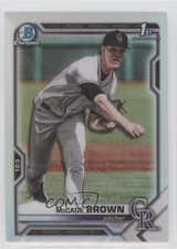 2021 Bowman Draft Chrome Refractor McCade Brown #BDC-59 00jz