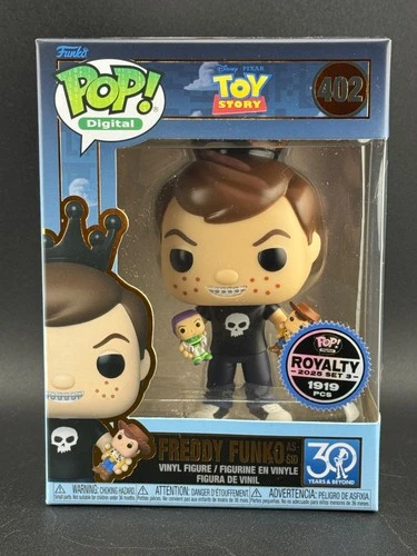 Funko Pop Digital Exclusive Toy Story Freddy Funko Sid LE 1.919 Pieces in-hand