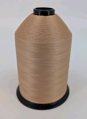 Eddington Thread #69 E Nylon Bonded 1lb Cone Tan 492 6000 YRDS