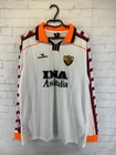 AS ROMA ITALY 1998 1999 RETRO VINTAGE FOOTBALL SHIRT JERSEY AWAY SIZE LARGE