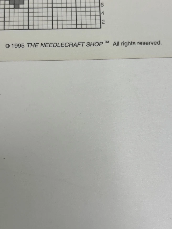 All Hearts Patchwork Country Heart Afghan Crochet Pattern Card Needlecraft - Image 3 of 4