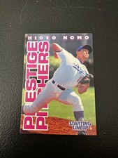 HIDEO NOMO 1996 KENNER STARTING LINEUP CARD (WHITE) - LOS ANGELES DODGERS