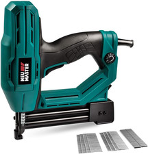 Electric Brad Nailer Staple Gun for DIY Upholstery Home Improvement