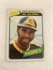 1980 Topps - Dave Winfield #230