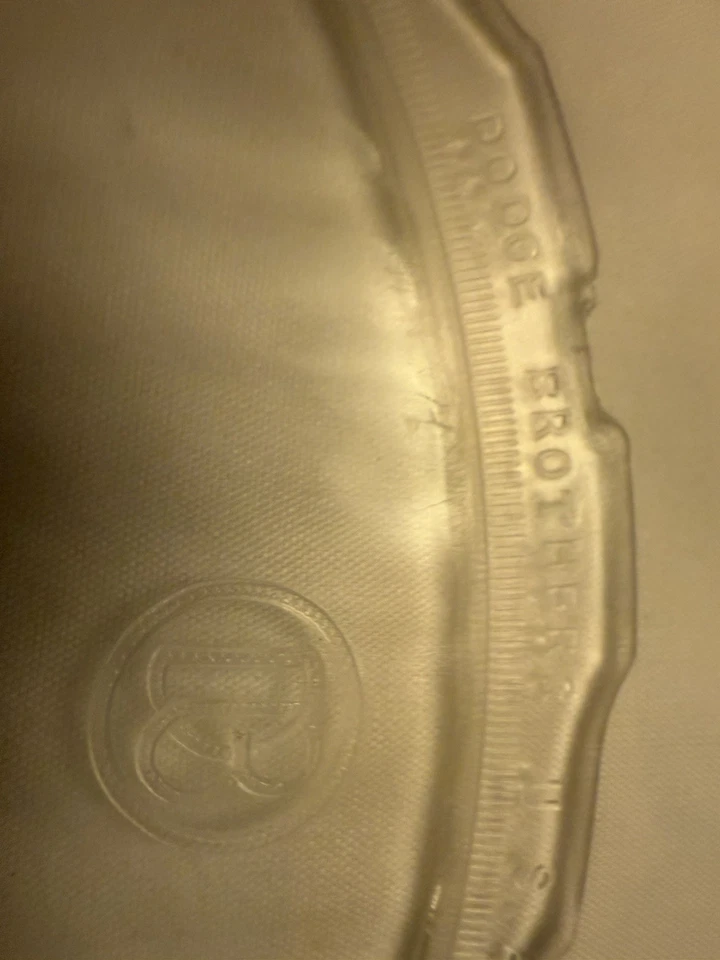 Vidrio para faro Dodge Brothers vintage años 1920-30, parte # 14933 Foto 3 de 4