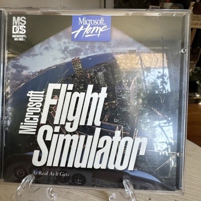 Microsoft Flight Simulator 5.1 PC CD-ROM MS-DOS 1995 Complete w/ Manual