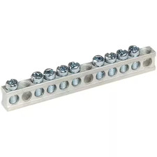 9 Terminal Ground Bar Kit for Qo/Homeline Electrical Panel/Load Center