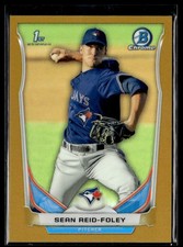2014 Bowman Draft Picks & Prospects Chrome Gold Refractors Sean Reid-Foley Auto