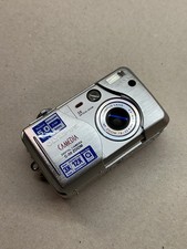 Olympus Camedia C-50 Retro Vintage Zoom Digital Camera Silver FOR PARTS REPAIR