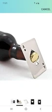 Stainless Steel Throwing Poker Card