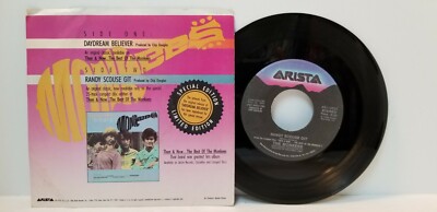 THE MONKEES Daydream Believer 45 RPM w Picture Sleeve - Play