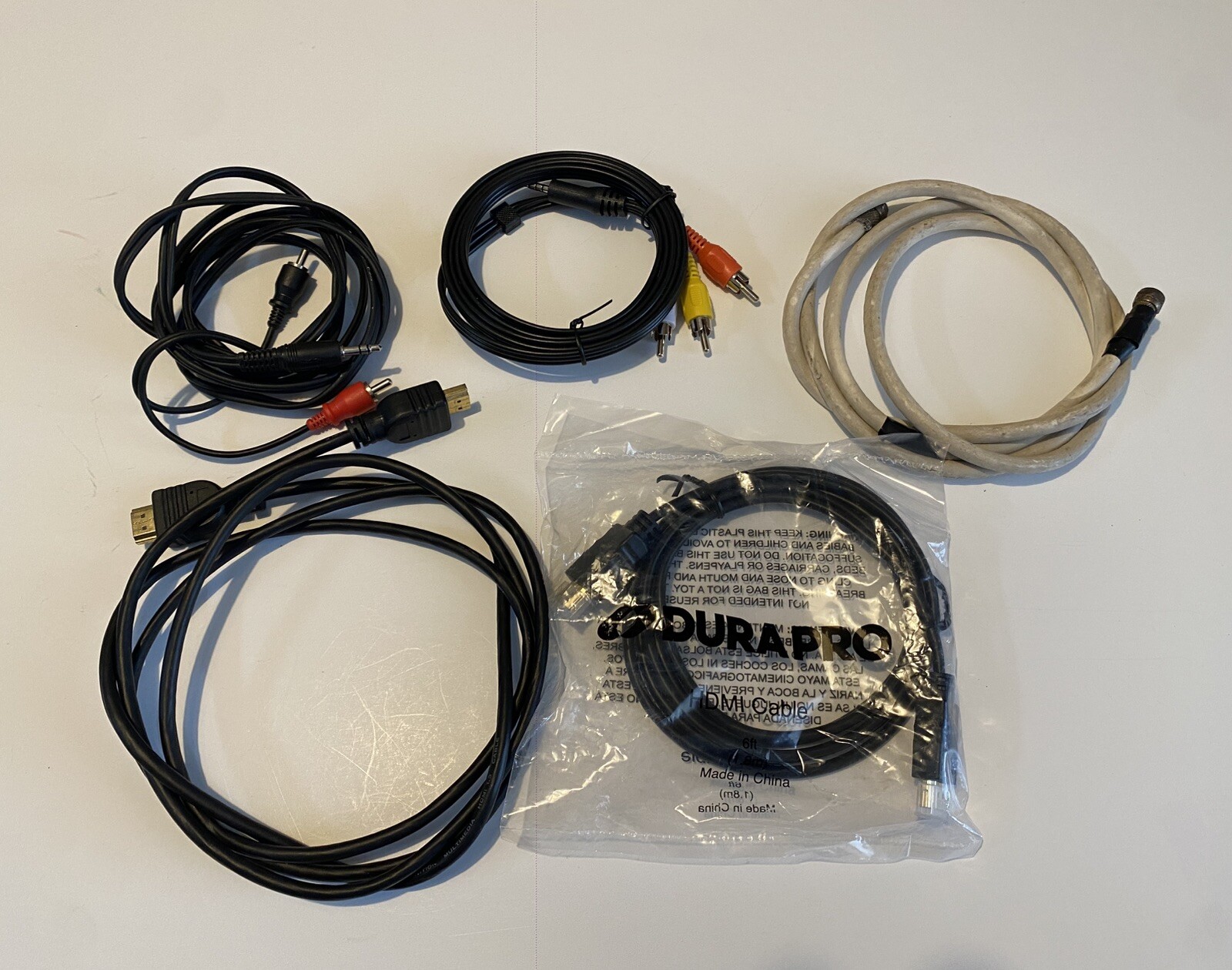 Durapro HDMI Cable and Misc Cables Brand New-image