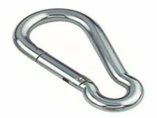 Snap Hooks 316  SS Heavy Duty  Marine Grade Carabiner Clip Spring 1Day Ship