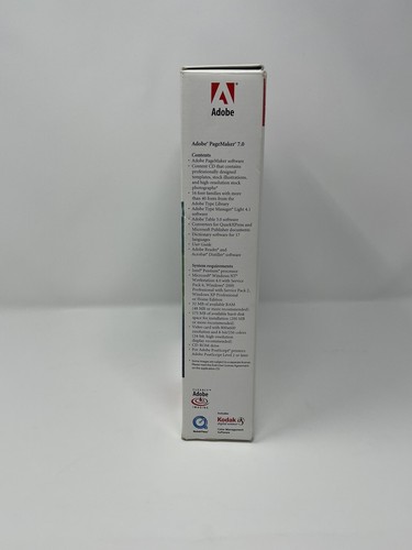 Adobe PageMaker 7.0 Plus for Macintosh Full Retail Version In Box - Picture 9 of 12