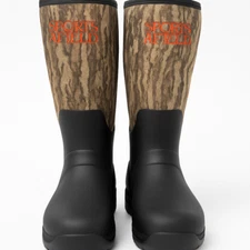 Sports Afield Men's Waterproof Fishing Boots - Mossy Oak Bottomland - Size 10