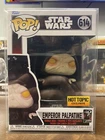 Emperor Palpatine 614 Hot Topic Exclusive Funko POP! Star Wars FREE PROTECTOR