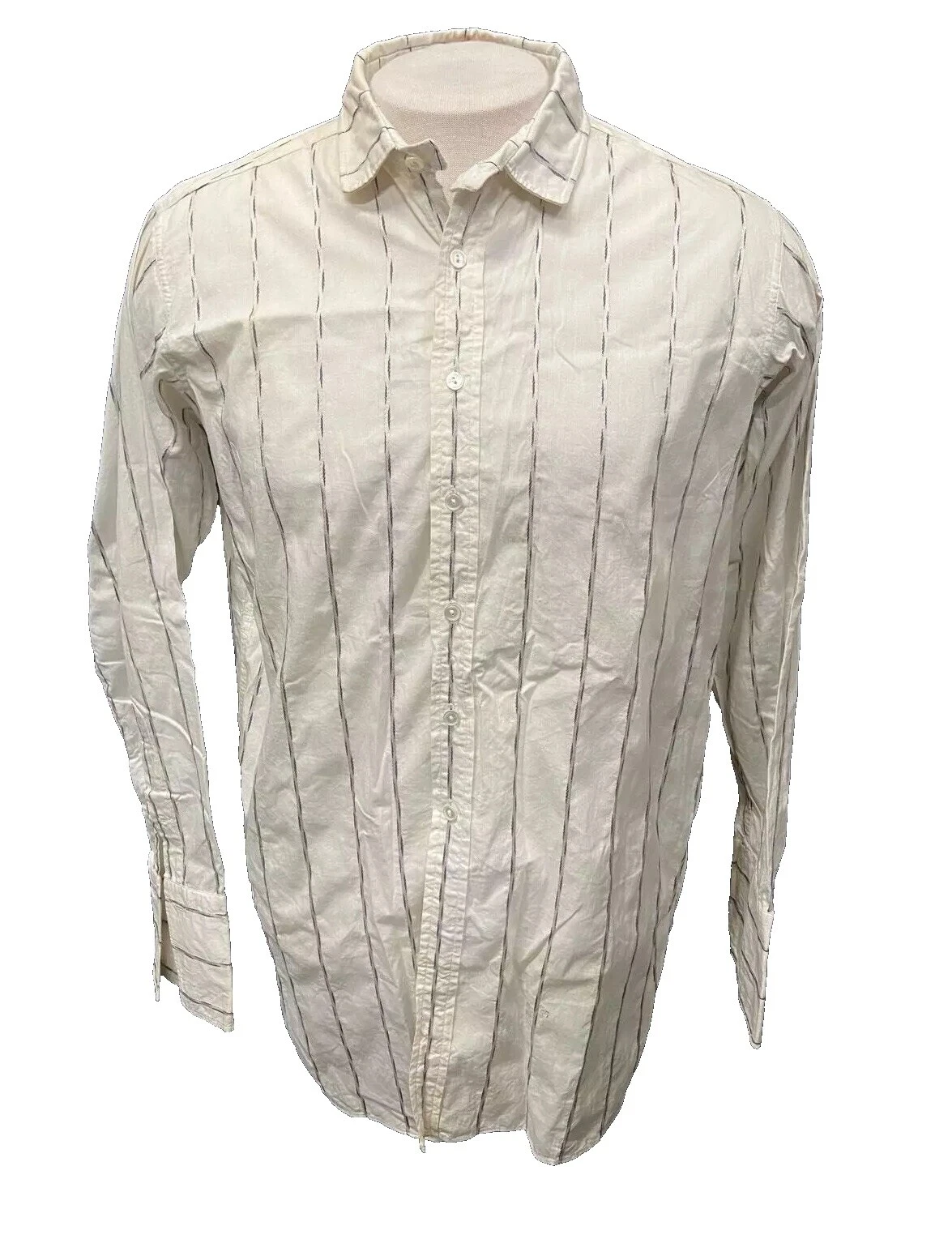 1920s década Vintage Camisas de vestir para hombres