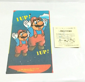 (Game Item) Sticker, Super Mario Bros 2, Mushroom, 1986 Amada Mint, Famicom Card