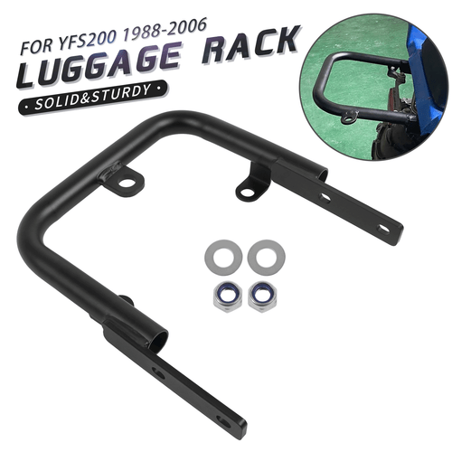 Steel Rear Grab Bar Rear Bumper For Yamaha YFS200 Blaster 200 1988-2006 Black