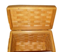 Wooden Woven Basket Versatile Sundries Basket