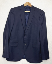 Theory Mens Xylo Wool Blazer Sportcoat Navy 2 button Size 40R
