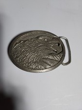 Vontage Bald Eagle Belt Buckle No 1873 - 1986 Tandy Leather Company
