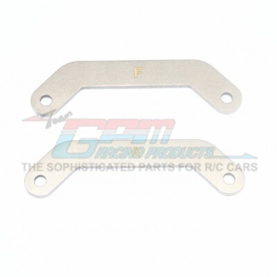 GPM Racing Stainless Steel Front + Rear Bulkhead Tie Bar : Maxx