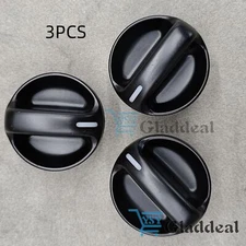 For Toyota Tundra Truck 2000-06 Control Knobs Dials Heater A/C Fan Set of 3