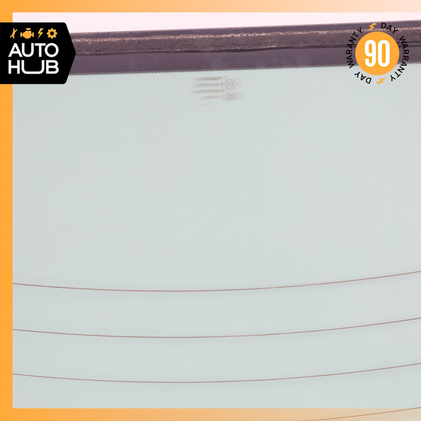 05-16 Aston Martin DB9 DBS Coupe Rear Windshield Wind Shield Back Glass OEM 35k