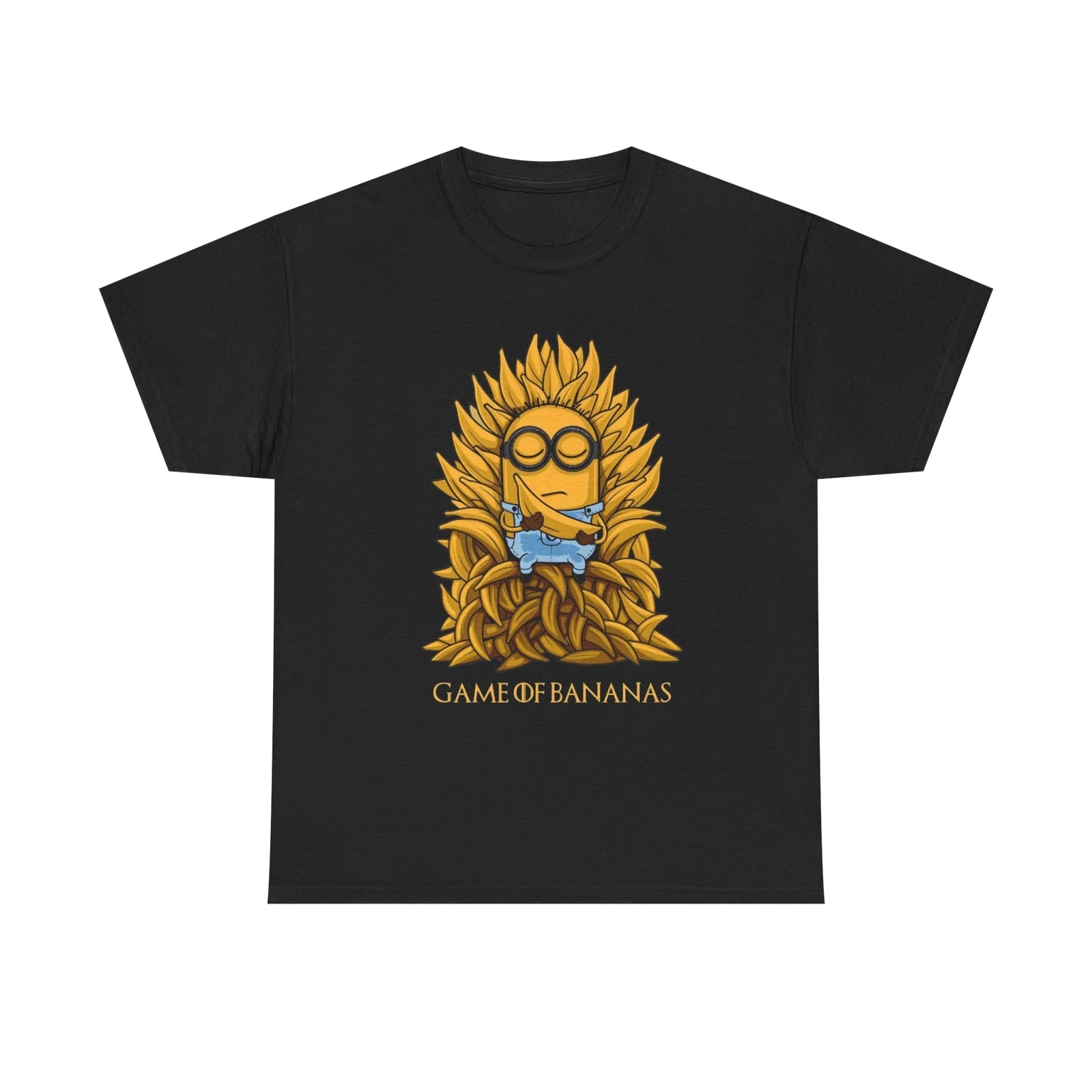 Game of Bananas Unisex T-Shirt, Funny Tee, Gift for Minion Fans, Casual Wear,