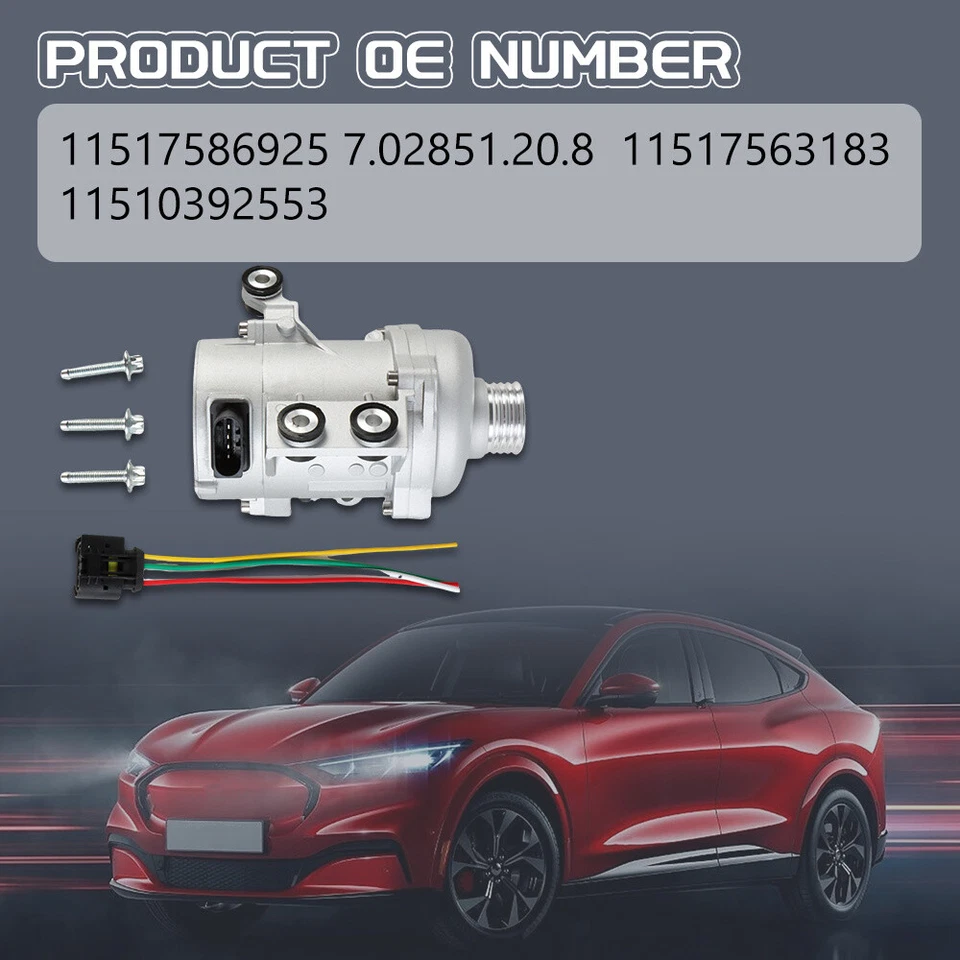 Electric Water Pump For 2009-2010  BMW 528i xDrive 2006-2008  BMW Z4 - Image 4 of 4