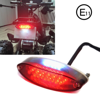 Indicatore LED Rosso Per Auto Moto Camion - Faretto Posteriore Di Posizione/Stop Universale