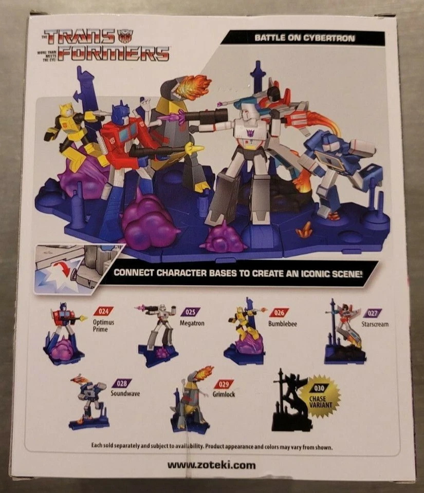 Jazwares Zoteki G1 Transformers Battle On Cybertron Megatron Foto 3 de 3
